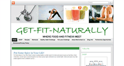 Desktop Screenshot of get-fit-naturally.org