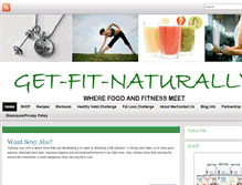 Tablet Screenshot of get-fit-naturally.org